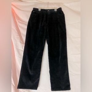 Black Corduroy Jones New York Pants Size 10